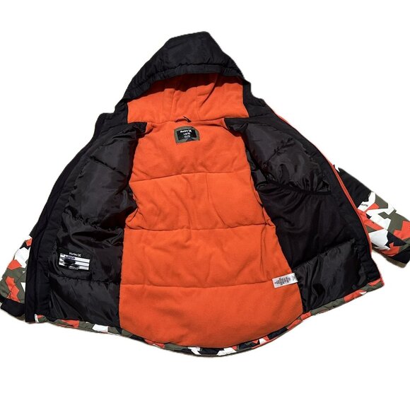 HURLEY Snow / Snowboarding Jacket Boys Youth size Large size 14/16 Camo block. - Picture 5 of 10